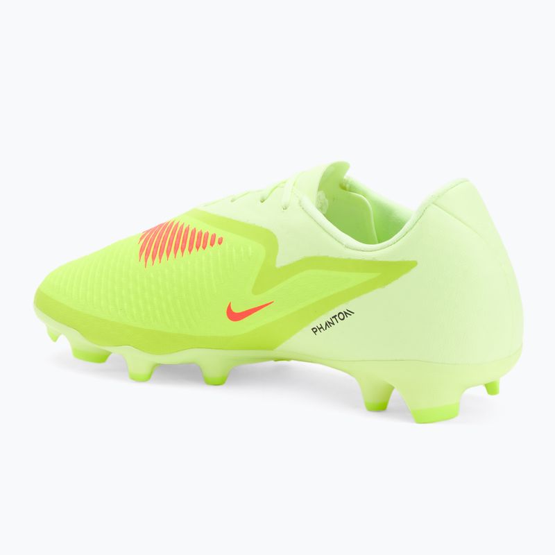 Férfi focicipők Nike Phantom 6 Low Academy FG/MG hyper crimson/limelight/black 3