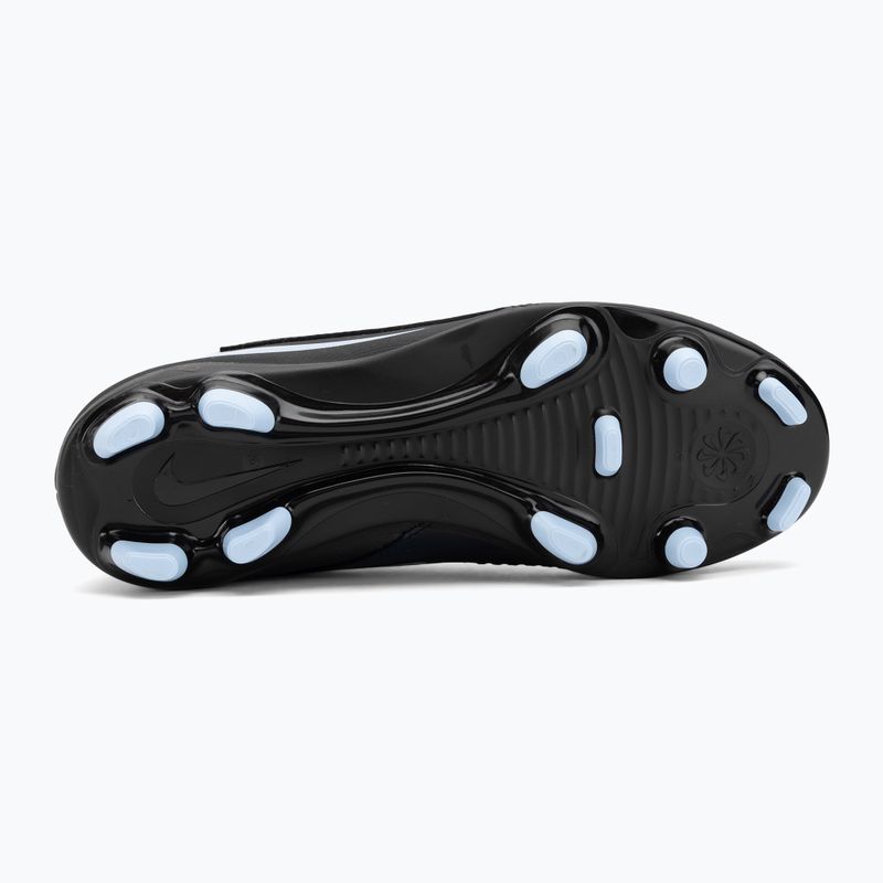 Nike Phantom 6 High Club FG/MG fekete/fekete gyermek focicipő 4