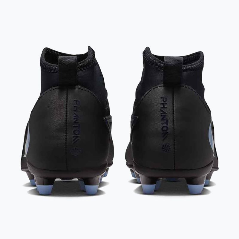 Nike Phantom 6 High Club FG/MG fekete/fekete gyermek focicipő 11