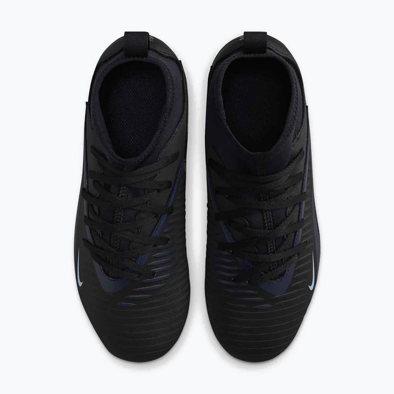 Nike Phantom 6 High Club FG/MG fekete/fekete gyermek focicipő 13