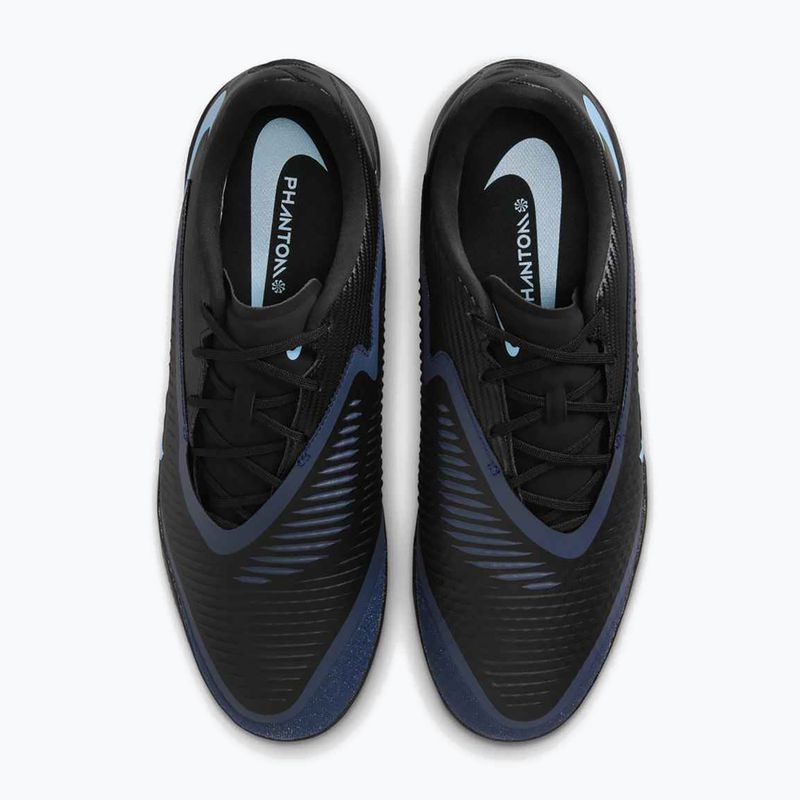 Férfi futballcipő Nike Phantom 6 Low Academy IC fekete/fekete 8