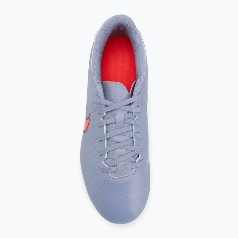 Nike Tiempo Legend 10 Academy FG/MG kék eclipse/fekete gyermek focicipő 5