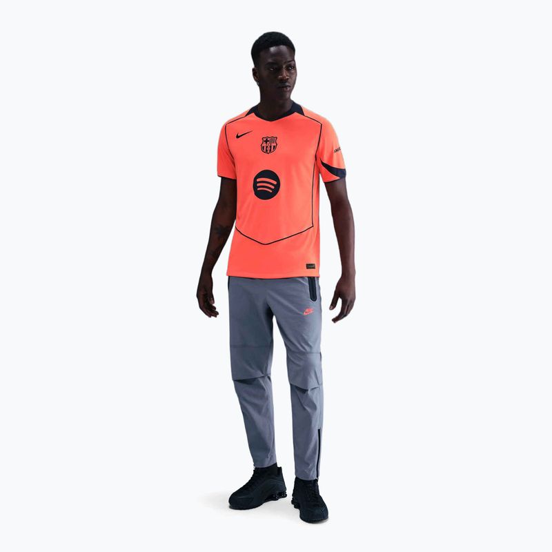 Férfi focimez Nike FC Barcelona 2025/26 Stadium Third bright mango/midnight navy/midnight navy 2