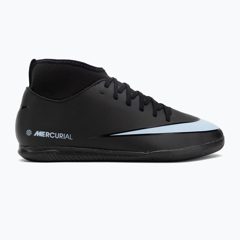 Gyermek focicipő Nike Mercurial Superfly 10 Club fekete/jeges kék 2