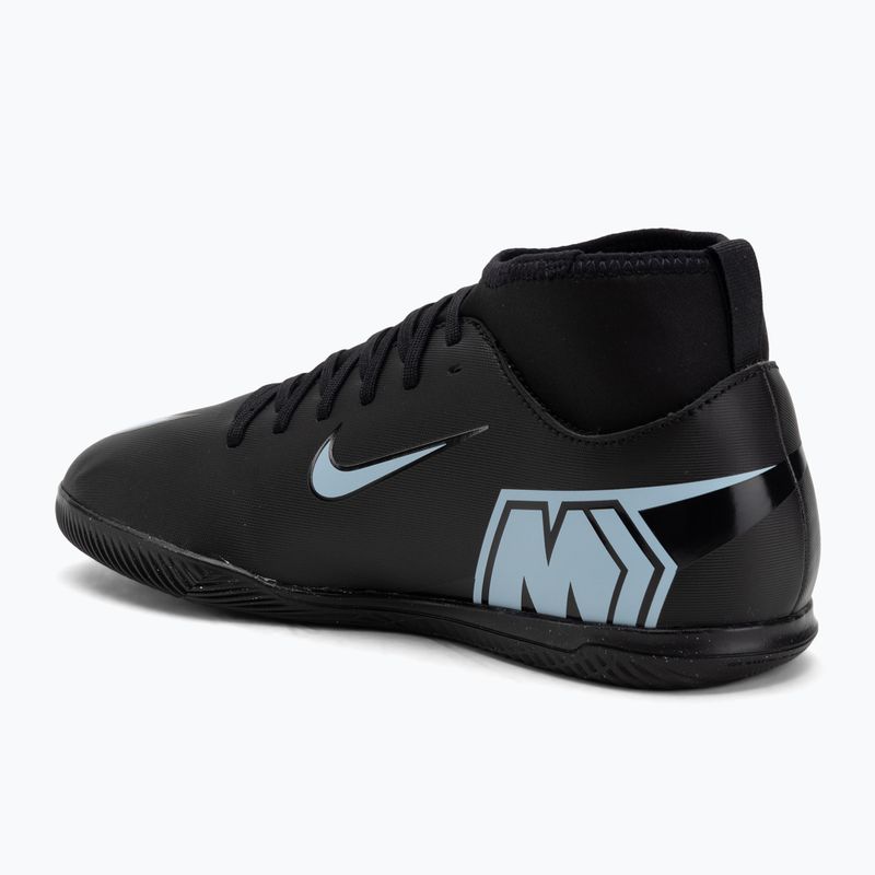 Gyermek focicipő Nike Mercurial Superfly 10 Club fekete/jeges kék 3