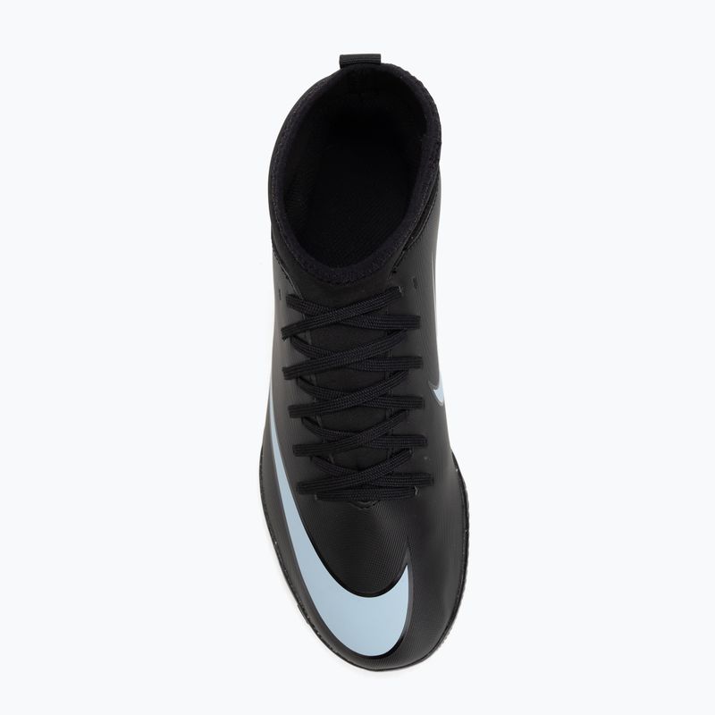 Gyermek focicipő Nike Mercurial Superfly 10 Club fekete/jeges kék 5