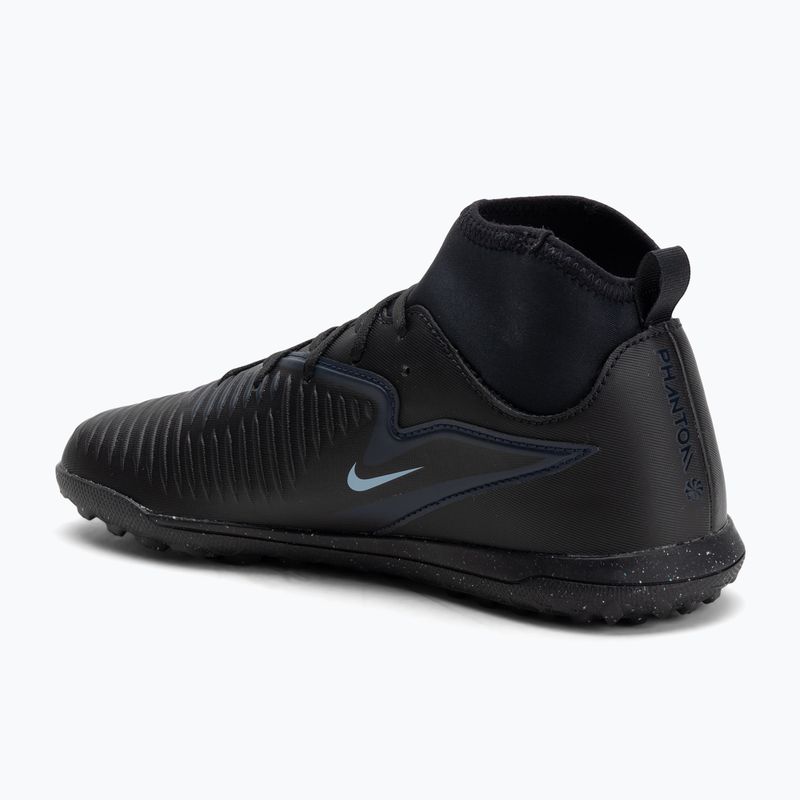 Gyermek focicipő Nike Phantom 6 High Club Jr TF fekete/fekete 3