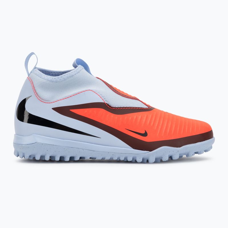 Nike Phantom 6 High Academy TF gyermek futballcipő királyi bordó/piros bíbor/fekete 2