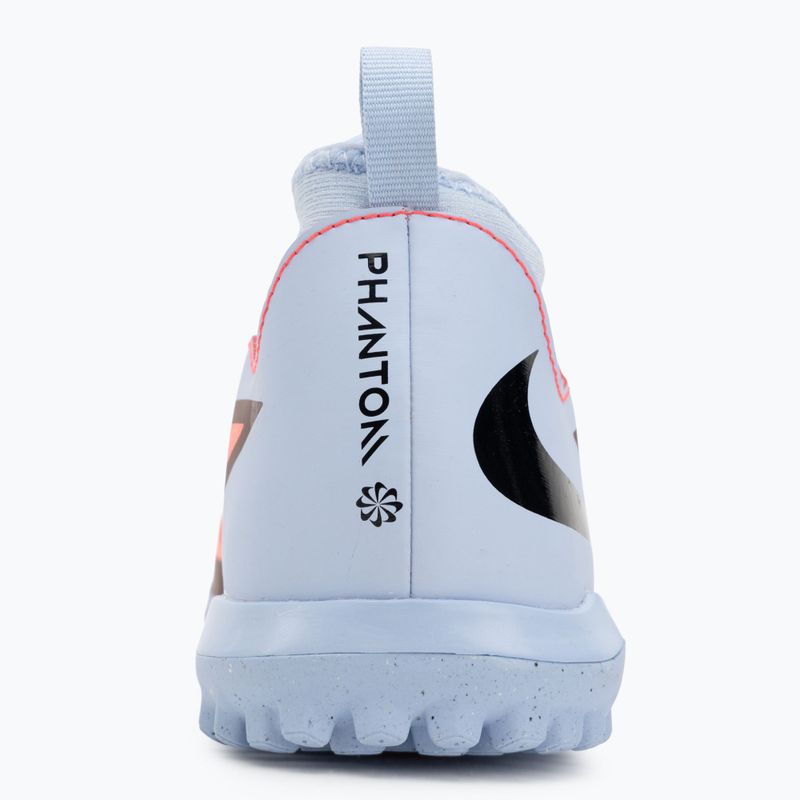 Nike Phantom 6 High Academy TF gyermek futballcipő királyi bordó/piros bíbor/fekete 6