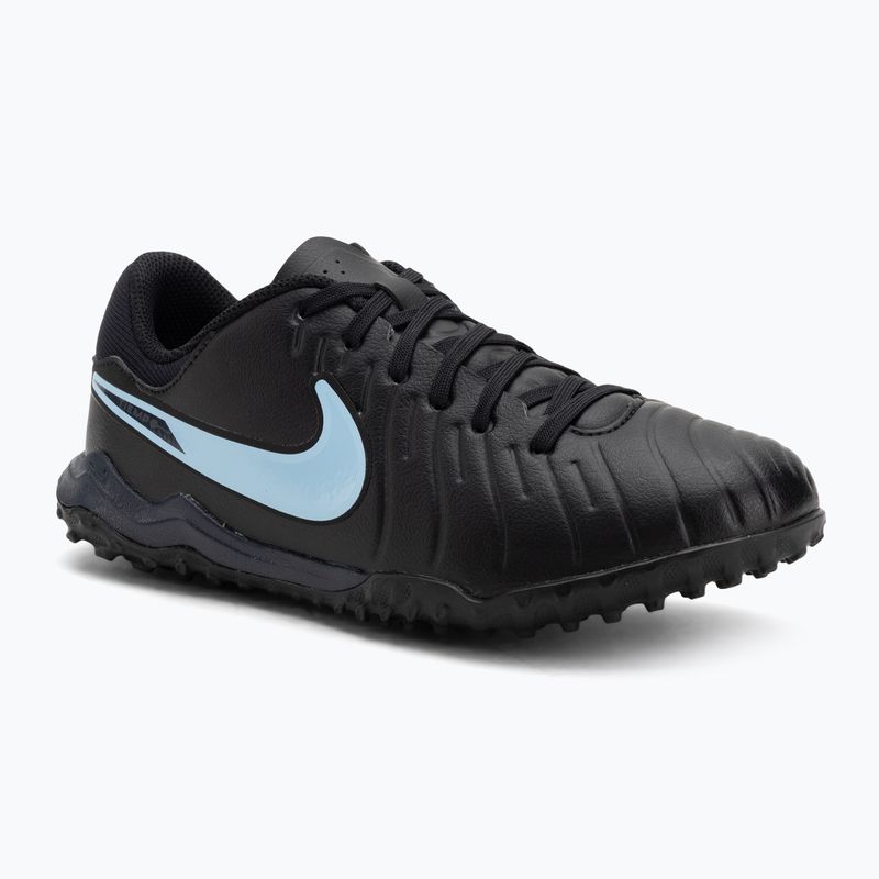 Nike Tiempo Legend 10 Academy TF gyermek labdarúgócipő fekete/fekete