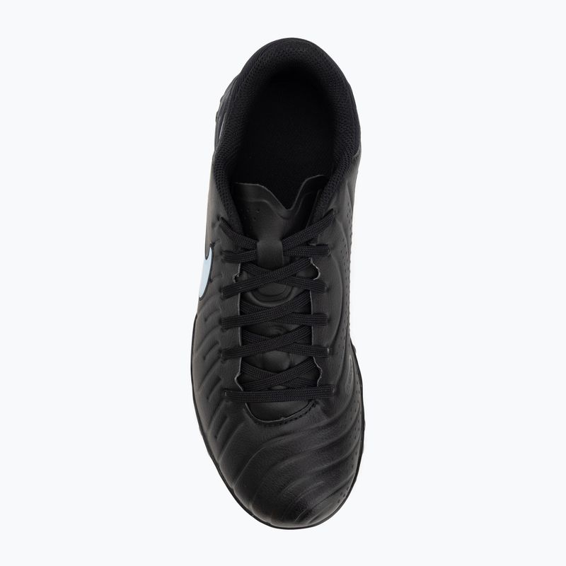 Nike Tiempo Legend 10 Academy TF gyermek labdarúgócipő fekete/fekete 5