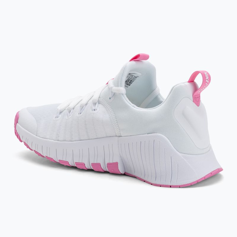 Női edzőcipő Nike Free Metcon 6 fehér/játékos rózsaszín 3