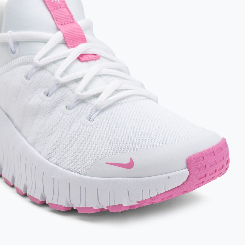 Női edzőcipő Nike Free Metcon 6 fehér/játékos rózsaszín 7