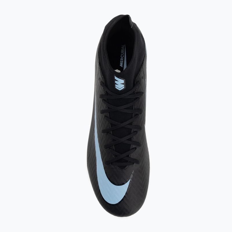Férfi futballcipő Nike Mercurial Superfly 10 Academy MG fekete/jégkék 5