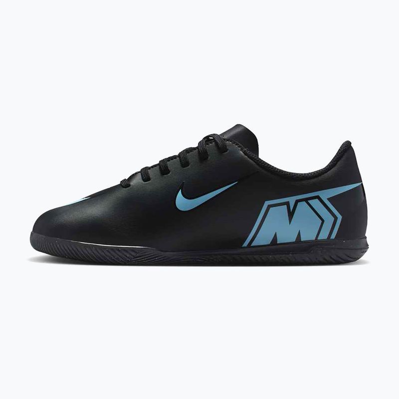 Gyermek focicipő Nike Mercurial Vapor 16 Club IC fekete/jeges kék 9