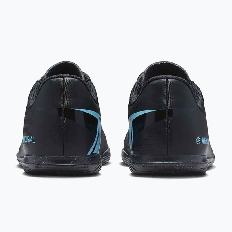 Gyermek focicipő Nike Mercurial Vapor 16 Club IC fekete/jeges kék 11