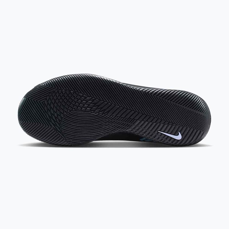 Gyermek focicipő Nike Mercurial Vapor 16 Club IC fekete/jeges kék 12