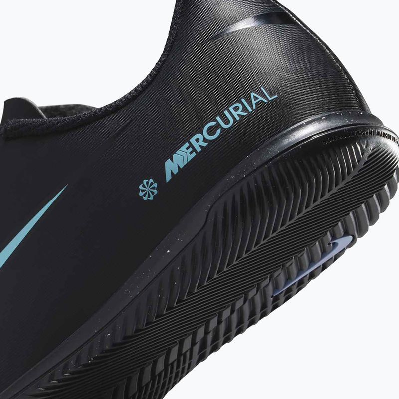 Gyermek focicipő Nike Mercurial Vapor 16 Club IC fekete/jeges kék 15