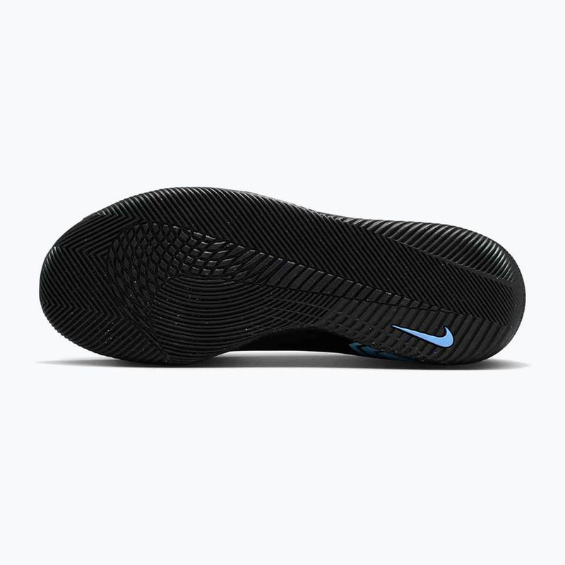 Gyermek focicipő Nike Mercurial Superfly 10 Club fekete/jeges kék 12