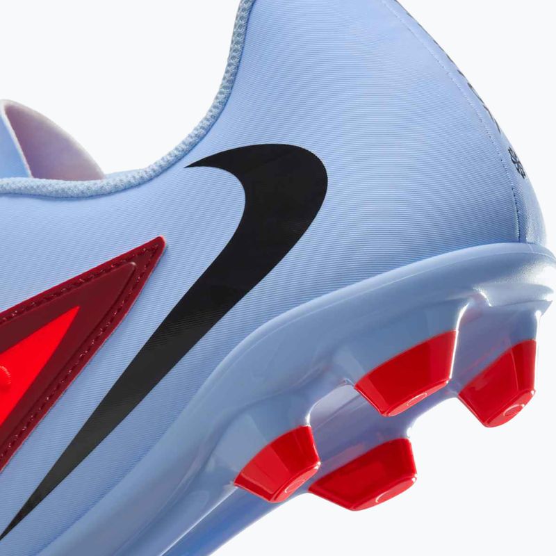 Férfi futballcipő Nike Phantom 6 Low Club FG/MG royal tint/bright crimson 9