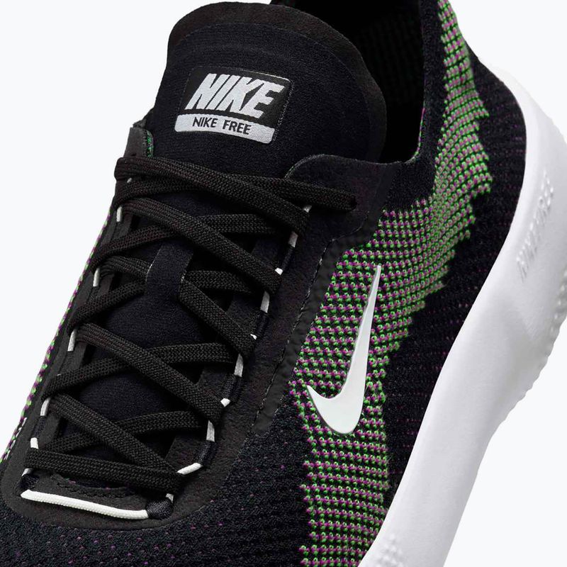 Férfi edzőcipők Nike Free 2025 black/white/green strike/vivid purple 9