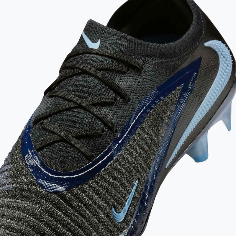 Férfi Nike Phantom 6 Low Elite FG futballcipő fekete/fekete 9