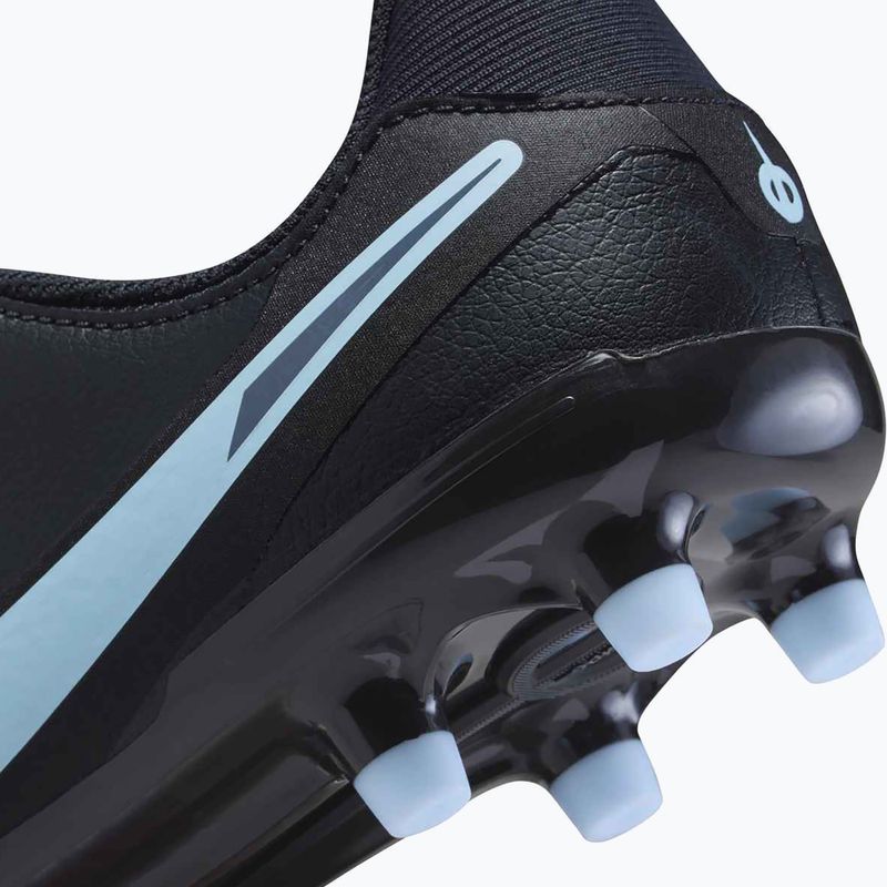 Gyermek futballcipő Nike Tiempo Legend 10 Academy FG/MG fekete/fekete 15