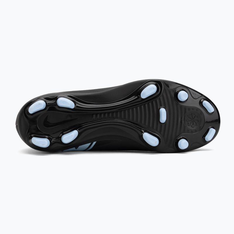 Gyermek futballcipő Nike Mercurial Superfly 10 Club FG/MG fekete/jeges kék 4