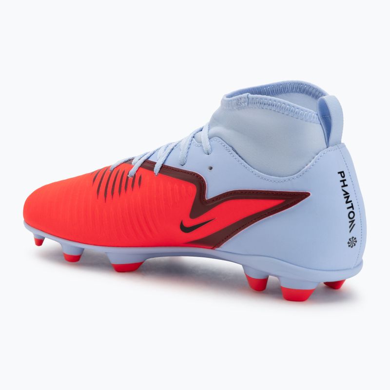 Férfi futballcipő Nike Phantom 6 High Club FG/MG royal tint/bright crimson 3