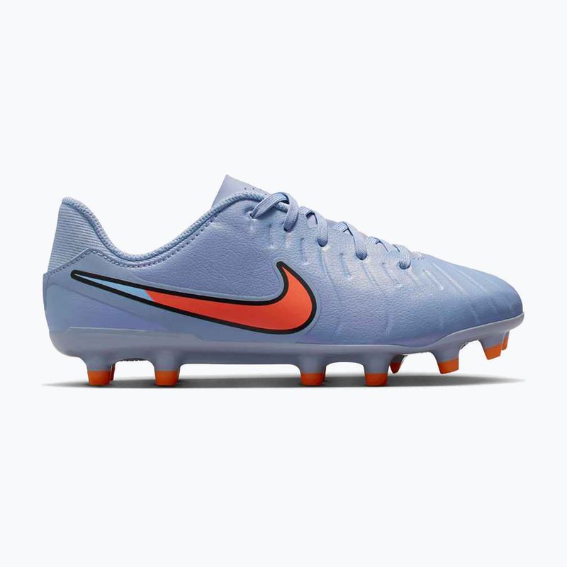 Nike Tiempo Legend 10 Academy FG/MG kék eclipse/fekete gyermek focicipő