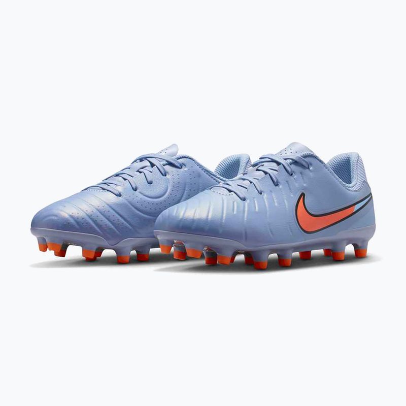 Nike Tiempo Legend 10 Academy FG/MG kék eclipse/fekete gyermek focicipő 3