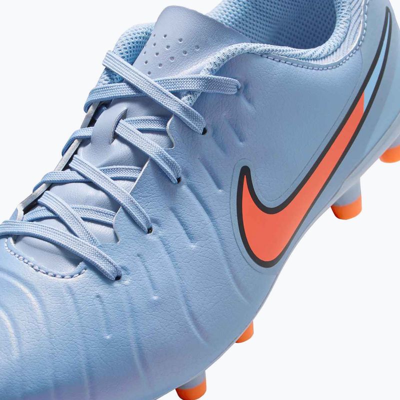 Nike Tiempo Legend 10 Academy FG/MG kék eclipse/fekete gyermek focicipő 7