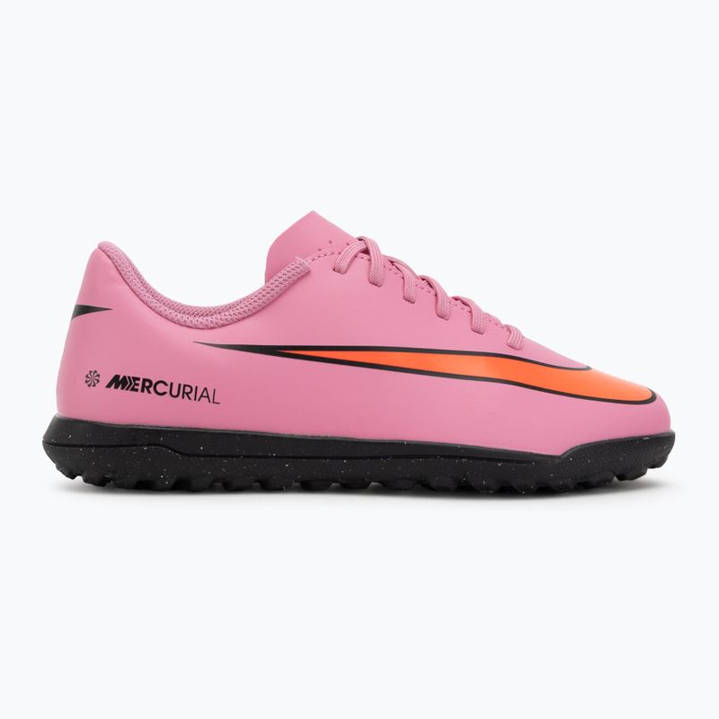 Gyermek focicipő Nike Mercurial Vapor 16 Club TF magic flamingo/fekete/teljes bíbor varázslatos 2