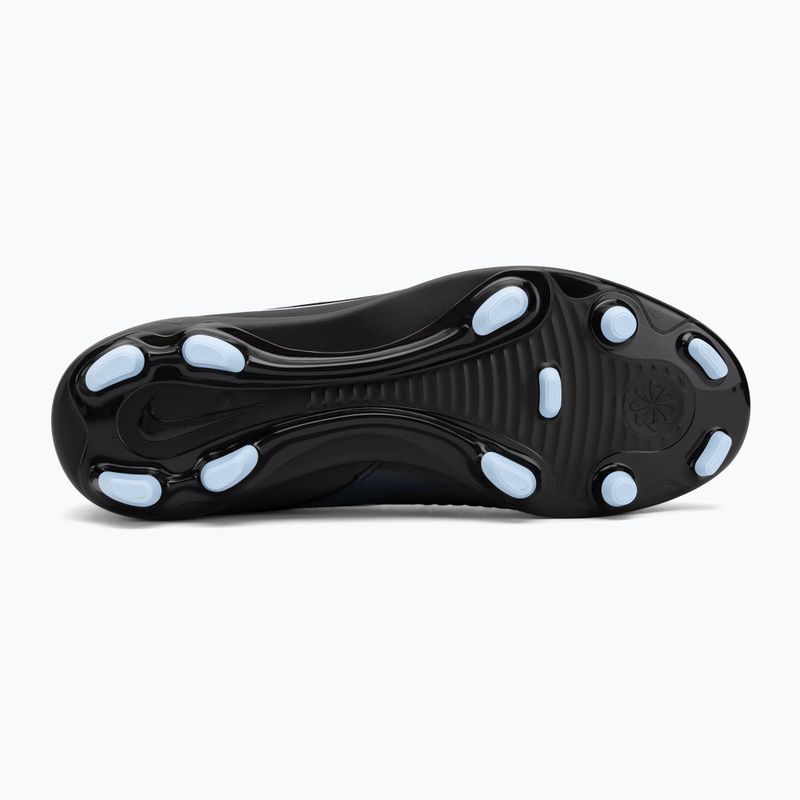 Nike Phantom 6 Low Club MG fekete/fekete gyermek focicipő 4
