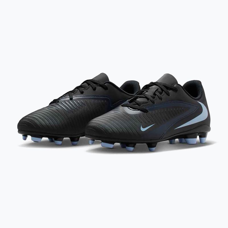 Nike Phantom 6 Low Club MG fekete/fekete gyermek focicipő 3