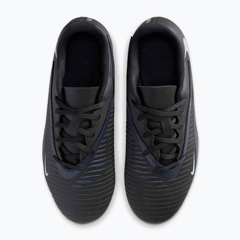 Nike Phantom 6 Low Club MG fekete/fekete gyermek focicipő 5