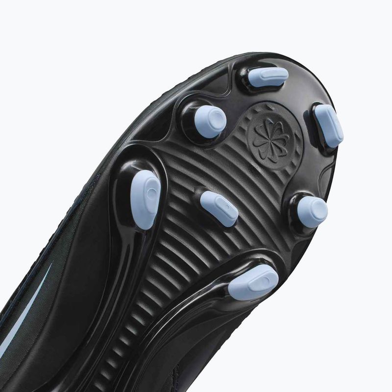 Nike Phantom 6 Low Club MG fekete/fekete gyermek focicipő 8