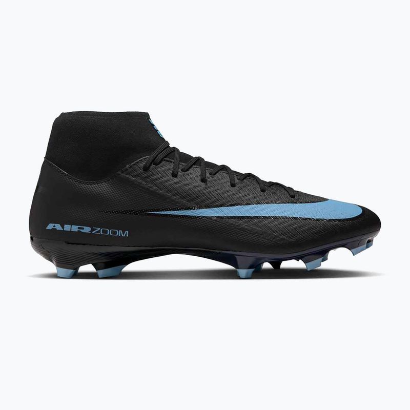 Férfi futballcipő Nike Mercurial Superfly 10 Academy MG fekete/jégkék 8