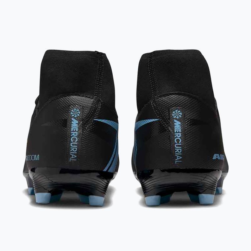 Férfi futballcipő Nike Mercurial Superfly 10 Academy MG fekete/jégkék 11