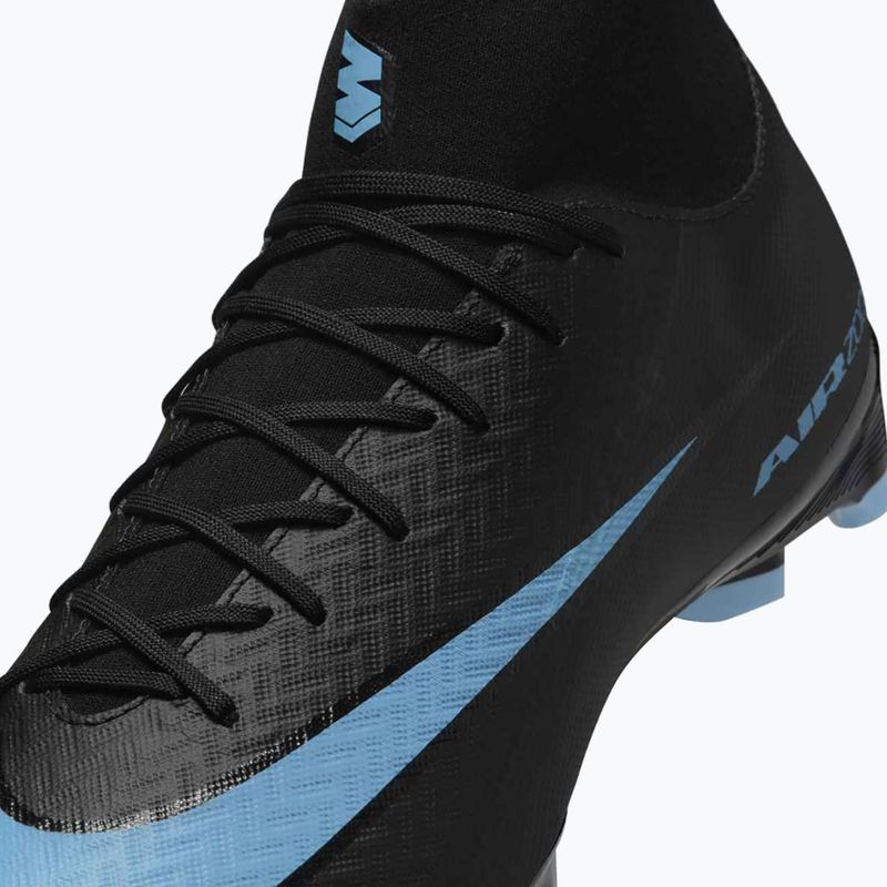 Férfi futballcipő Nike Mercurial Superfly 10 Academy MG fekete/jégkék 14