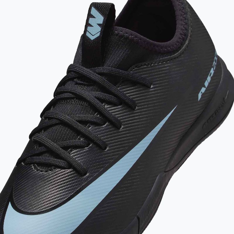 Gyermek futballcipő Nike Mercurial Vapor 16 Academy IC fekete/jeges kék 8