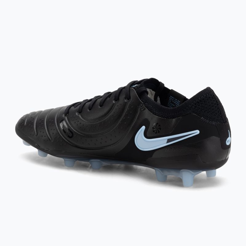 Férfi futballcipő Nike Tiempo Legend 10 Elite AG-Pro fekete/fekete 3