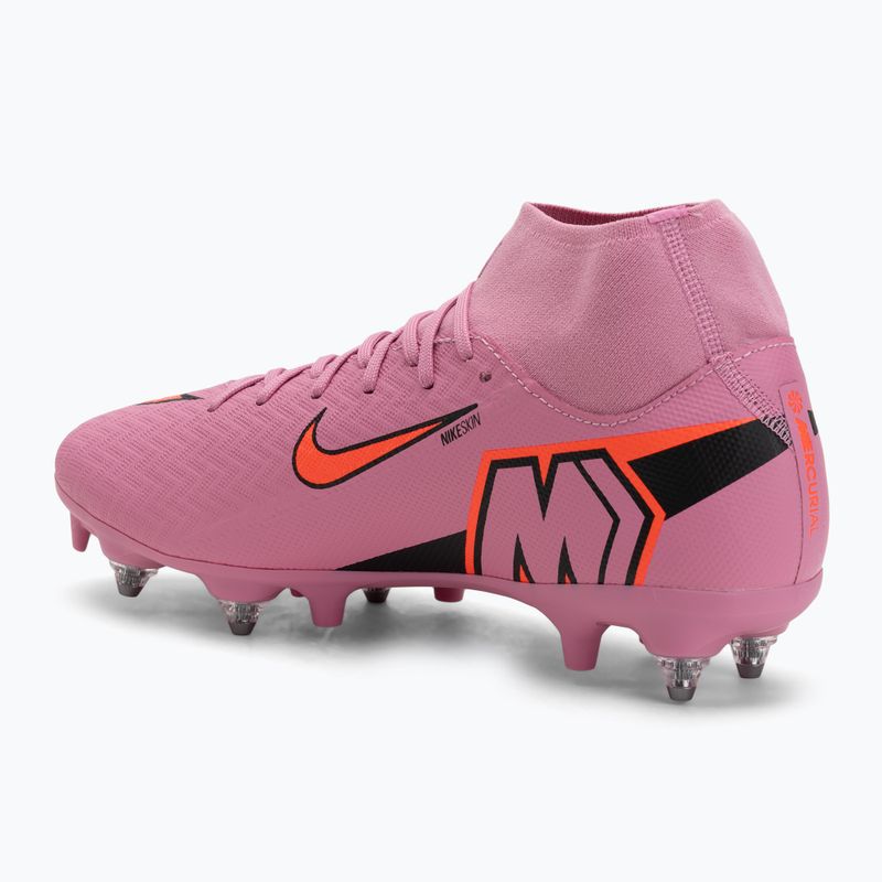 Férfi futballcipő Nike Mercurial Superfly 10 Academy SG-Pro magic flamingo/fekete/teljes bíbor 3