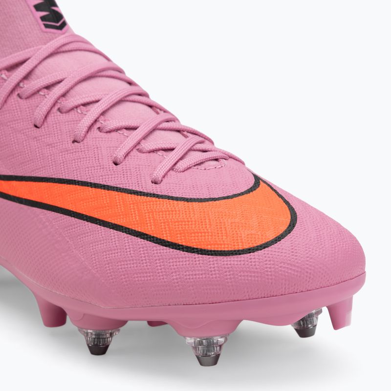 Férfi futballcipő Nike Mercurial Superfly 10 Academy SG-Pro magic flamingo/fekete/teljes bíbor 7