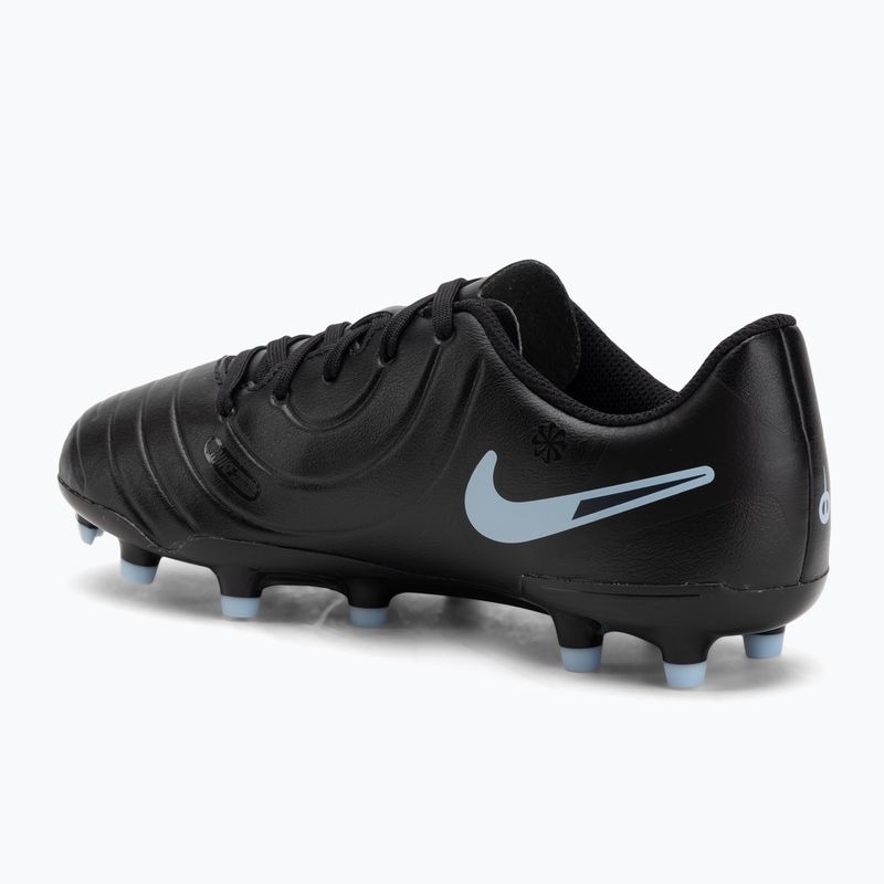 Nike Tiempo Legend 10 Club FG/MG fekete/fekete gyermek focicipő 3
