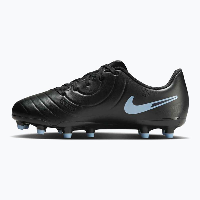 Nike Tiempo Legend 10 Club FG/MG fekete/fekete gyermek focicipő 9