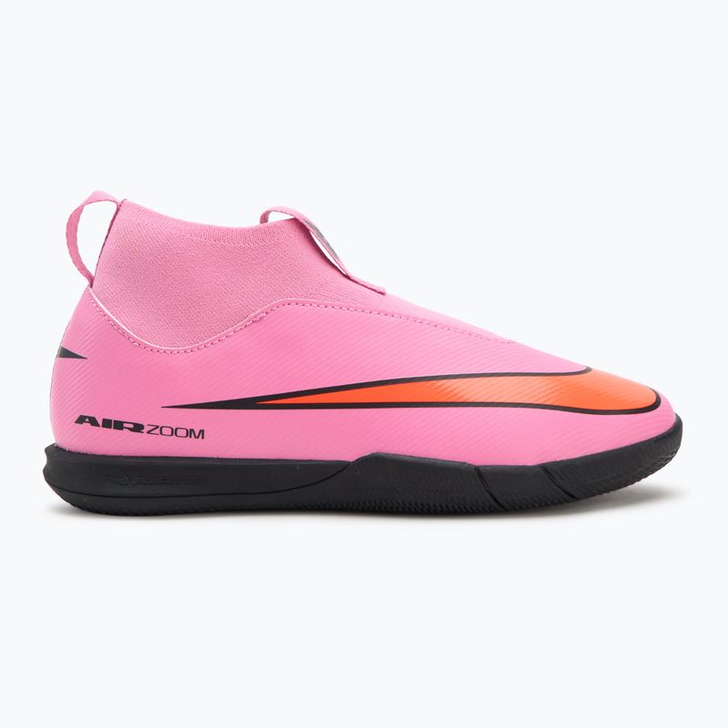 Gyermek futballcipő Nike Mercurial Superfly 10 Academy IC magic flamingo/fekete/teljes bíbor 2