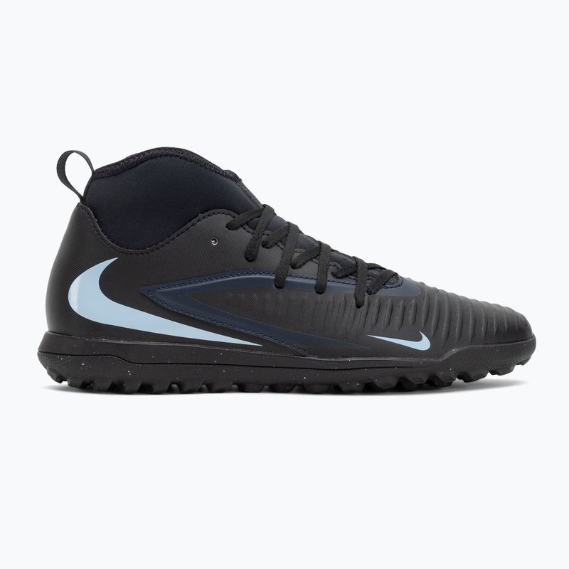 Férfi futballcipő Nike Phantom 6 High Club TF fekete/fekete 2
