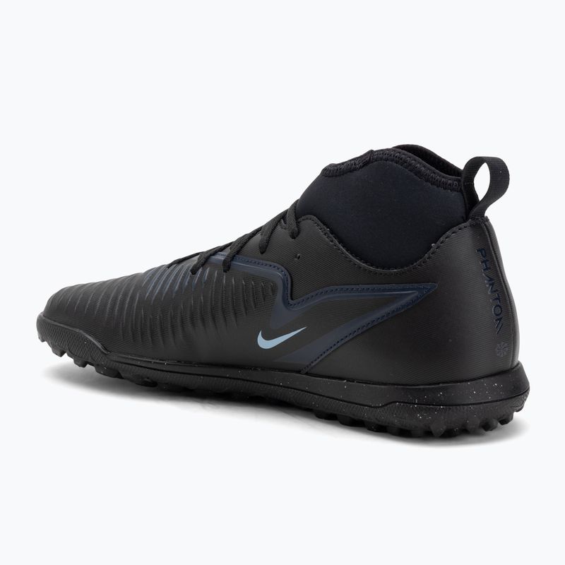 Férfi futballcipő Nike Phantom 6 High Club TF fekete/fekete 3