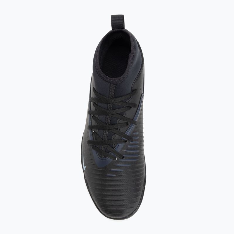 Férfi futballcipő Nike Phantom 6 High Club TF fekete/fekete 5